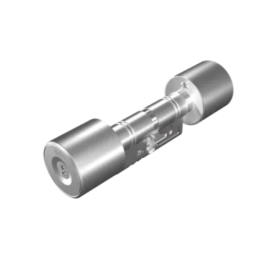 D5S.220L.SB Europejska podwójna wkładka bębenkowa (30/30 mm) z dwoma zegarami RTC, długa szyjka