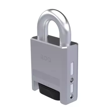 H50S.531.27. HC Padlock with 15/27mm shackle, opening and closing with user credentials