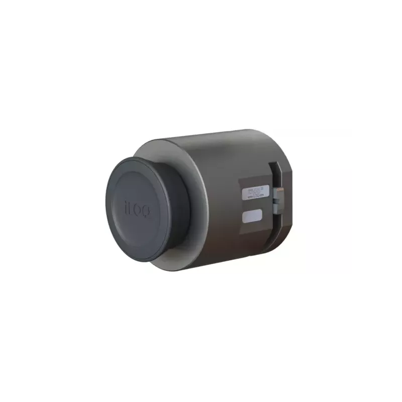 F50S.411.HZ Key locker cylinder with short knob for 65mm diameter sleeve lockers, with self-locking feature