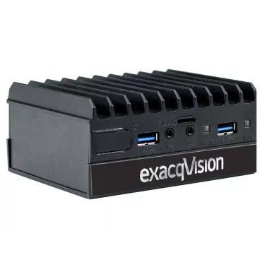 Exacq - Micro NVR, 1 TB HDD, 8 PoE ports, support up to 8 cameras