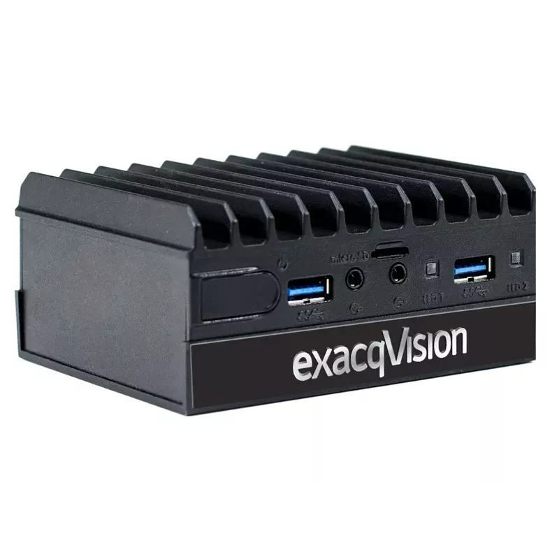 Exacq - Micro NVR, 1 TB HDD, 8 PoE ports, support up to 8 cameras