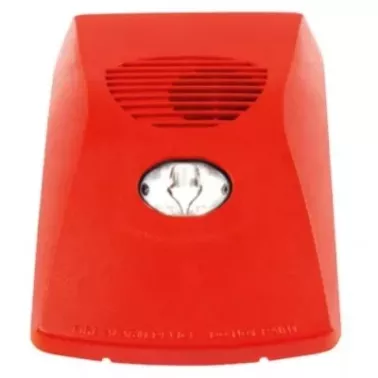 576.080.012 P80AIR Addressable Wall Sounder VID Red