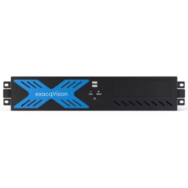 Exacq  - 2U A-SERIES IP SERVER, Licencja dla 4 kamer IP, HDD 2TB (max 36 TB) , WINDOWS