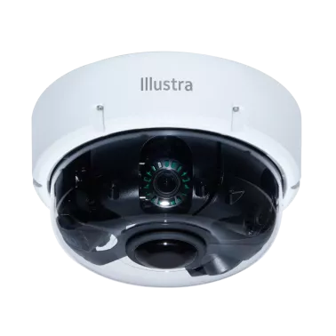 IPS20-M12-OIA4 Illustra Pro4 Multisensor Camera, 4x5MP (20MP), 2.7-13.5mm, TDN w/IR, AI,