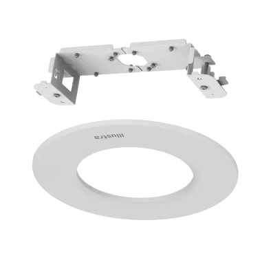 IBCR-M-ISWT-A Illustra Pro Gen4 Multisensor Ceiling Recessed mount