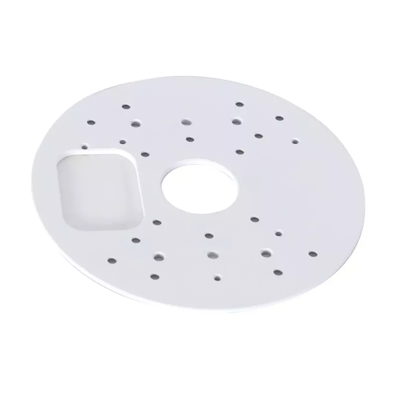 IPSMDEBPLATE Mini-Dome Mounting Plate, White