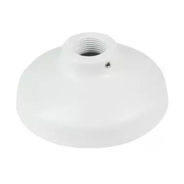 ADCI6MPCAPIW Indoor pendant cap, white, for direct threaded pipe mount.