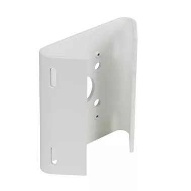 ADCDMPOLE Twin strap clamp pole-mount adaptor. White finish.